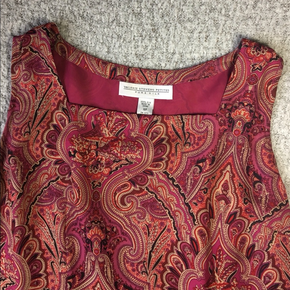 Valerie Stevens Boho Paisley Dress